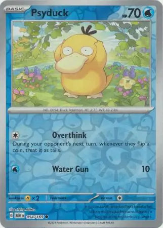 Psyduck 054/165 (SV: Scarlet & Violet 151)  - Reverse Holofoil | Good Games Morley