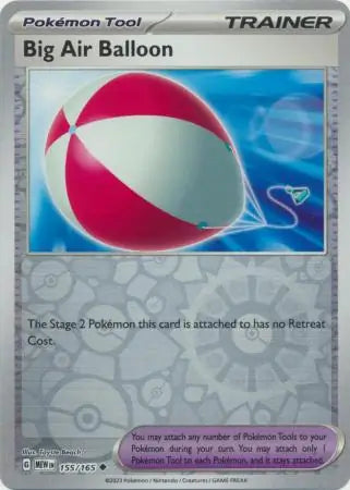 Big Air Balloon 155/165 (SV: Scarlet & Violet 151)  - Reverse Holofoil | Good Games Morley