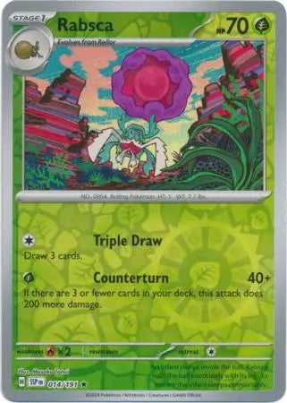 Rabsca 014/191 (SV08: Surging Sparks)  - Reverse Holofoil | Good Games Morley