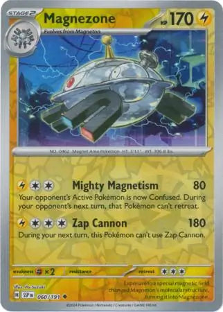 Magnezone 060/191 (SV08: Surging Sparks)  - Reverse Holofoil | Good Games Morley