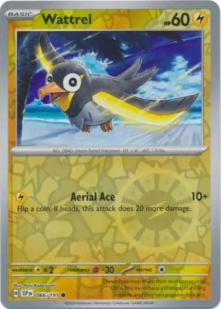Wattrel 066/191 (SV08: Surging Sparks)  - Reverse Holofoil | Good Games Morley