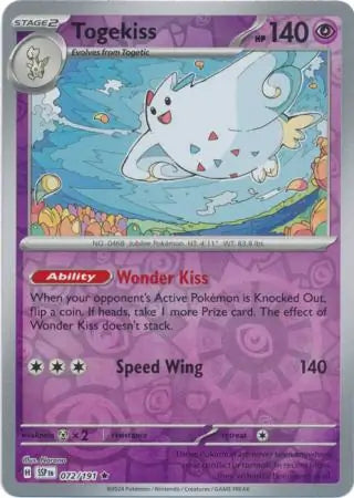 Togekiss 072/191 (SV08: Surging Sparks)  - Reverse Holofoil | Good Games Morley