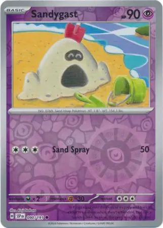 Sandygast 090/191 (SV08: Surging Sparks)  - Reverse Holofoil | Good Games Morley