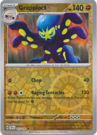 Grapploct 113/191 (SV08: Surging Sparks)  - Reverse Holofoil | Good Games Morley