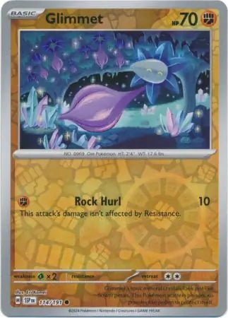 Glimmet 114/191 (SV08: Surging Sparks)  - Reverse Holofoil | Good Games Morley