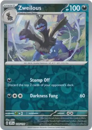 Zweilous 118/191 (SV08: Surging Sparks)  - Reverse Holofoil | Good Games Morley