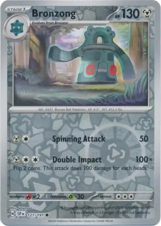 Bronzong 127/191 (SV08: Surging Sparks)  - Reverse Holofoil | Good Games Morley