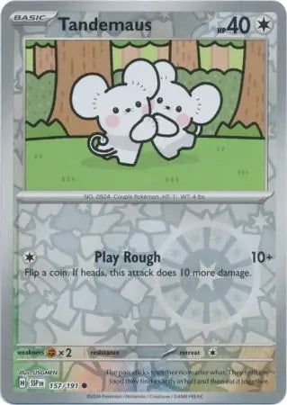 Tandemaus 157/191 (SV08: Surging Sparks)  - Reverse Holofoil | Good Games Morley