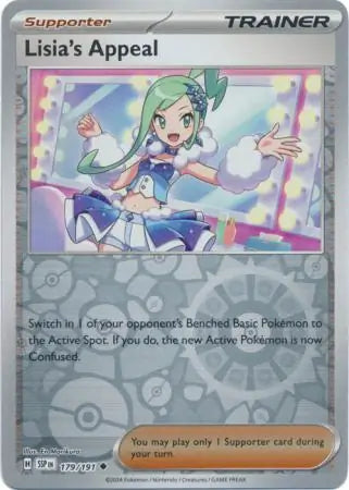 Lisias Appeal 179/191 (SV08: Surging Sparks)  - Reverse Holofoil | Good Games Morley