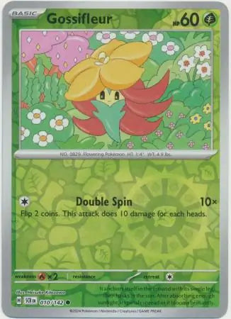 Gossifleur 010/142 (SV07: Stellar Crown)  - Reverse Holofoil | Good Games Morley