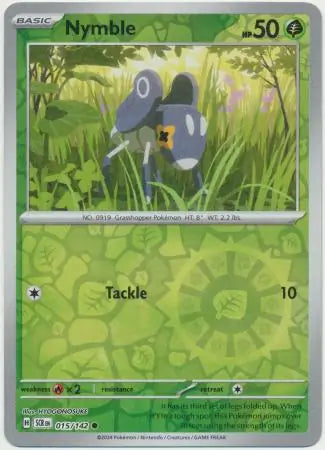 Nymble 015/142 (SV07: Stellar Crown)  - Reverse Holofoil | Good Games Morley