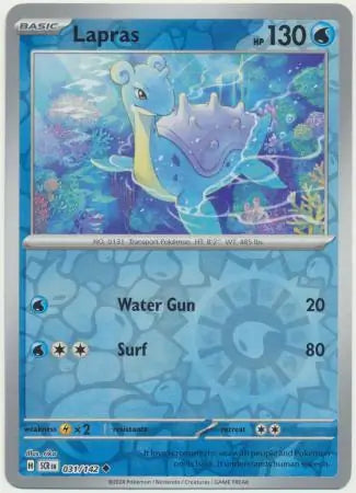 Lapras 031/142 (SV07: Stellar Crown)  - Reverse Holofoil | Good Games Morley