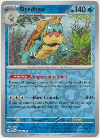 Drednaw 044/142 (SV07: Stellar Crown)  - Reverse Holofoil | Good Games Morley