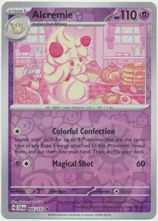 Alcremie 065/142 (SV07: Stellar Crown)  - Reverse Holofoil | Good Games Morley