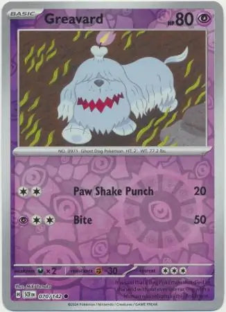 Greavard 070/142 (SV07: Stellar Crown)  - Reverse Holofoil | Good Games Morley
