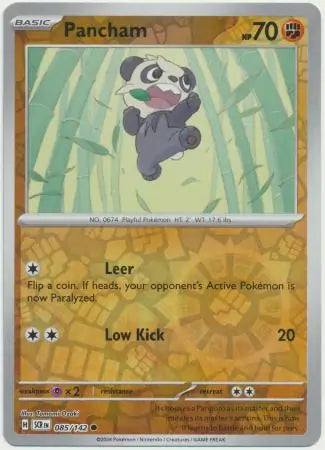 Pancham 085/142 (SV07: Stellar Crown)  - Reverse Holofoil | Good Games Morley