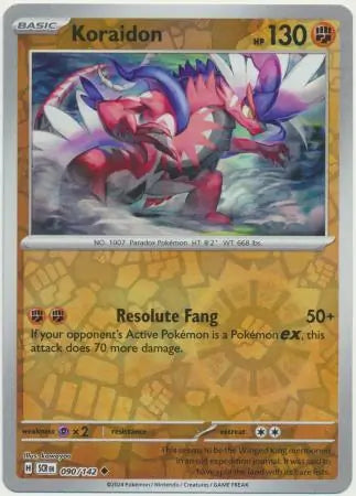 Koraidon 090/142 (SV07: Stellar Crown)  - Reverse Holofoil | Good Games Morley