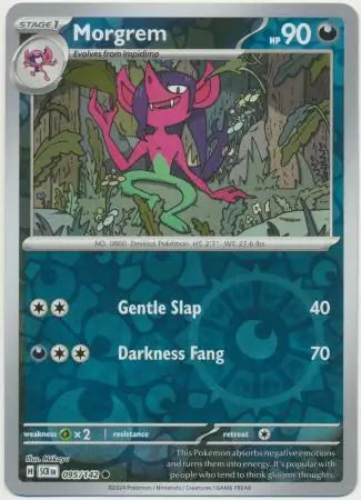 Morgrem 095/142 (SV07: Stellar Crown)  - Reverse Holofoil | Good Games Morley