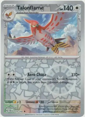 Talonflame 123/142 (SV07: Stellar Crown)  - Reverse Holofoil | Good Games Morley