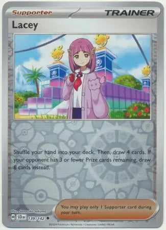 Lacey 139/142 (SV07: Stellar Crown)  - Reverse Holofoil | Good Games Morley