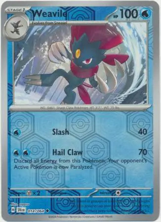 Weavile 014/064 (SV: Shrouded Fable)  - Reverse Holofoil | Good Games Morley