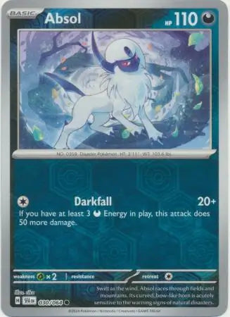 Absol 030/064 (SV: Shrouded Fable)  - Reverse Holofoil | Good Games Morley