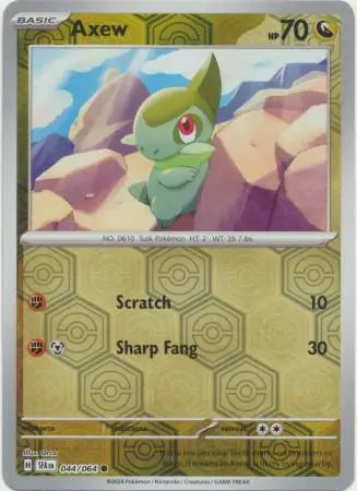 Axew 044/064 (SV: Shrouded Fable)  - Reverse Holofoil | Good Games Morley