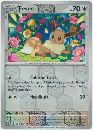 Eevee 050/064 (SV: Shrouded Fable)  - Reverse Holofoil | Good Games Morley