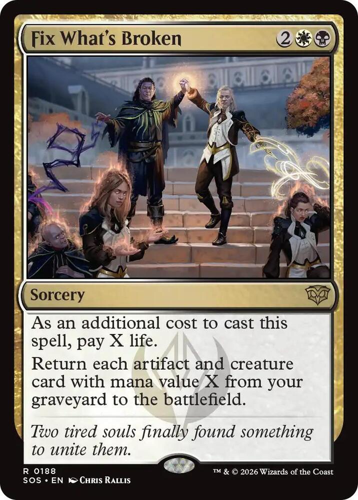 Fix What's Broken 188 (Secrets of Strixhaven)  - Foil | Good Games Morley