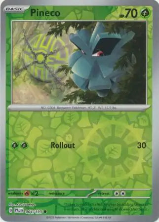 Pineco 004/193 (SV02: Paldea Evolved)  - Reverse Holofoil | Good Games Morley