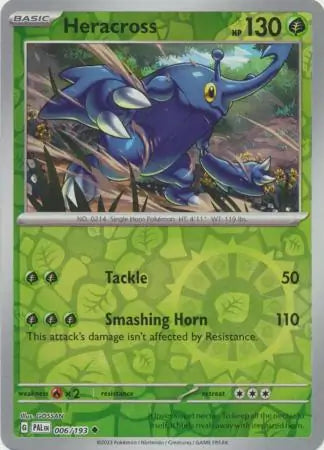 Heracross 006/193 (SV02: Paldea Evolved)  - Reverse Holofoil | Good Games Morley