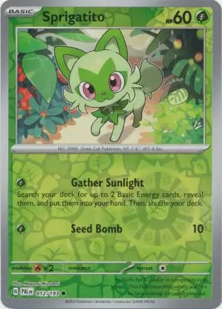 Sprigatito 012/193 (SV02: Paldea Evolved)  - Reverse Holofoil | Good Games Morley