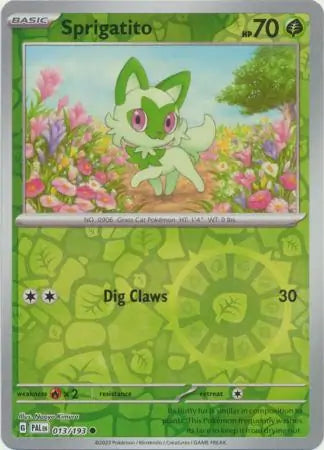 Sprigatito 013/193 (SV02: Paldea Evolved)  - Reverse Holofoil | Good Games Morley