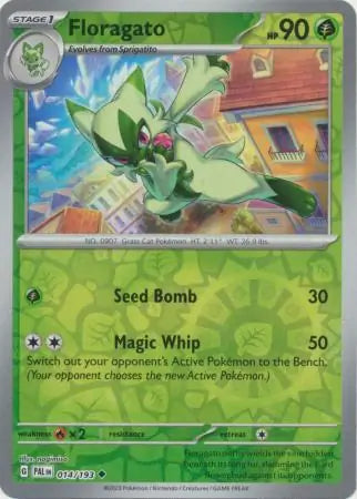 Floragato 014/193 (SV02: Paldea Evolved)  - Reverse Holofoil | Good Games Morley
