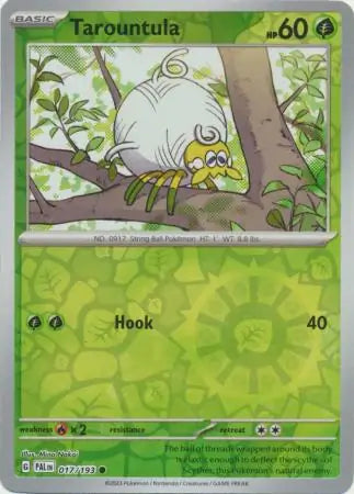 Tarountula 017/193 (SV02: Paldea Evolved)  - Reverse Holofoil | Good Games Morley