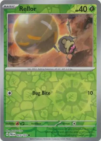Rellor 025/193 (SV02: Paldea Evolved)  - Reverse Holofoil | Good Games Morley