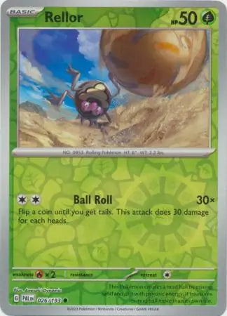 Rellor 026/193 (SV02: Paldea Evolved)  - Reverse Holofoil | Good Games Morley