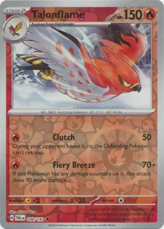 Talonflame 030/193 (SV02: Paldea Evolved)  - Reverse Holofoil | Good Games Morley