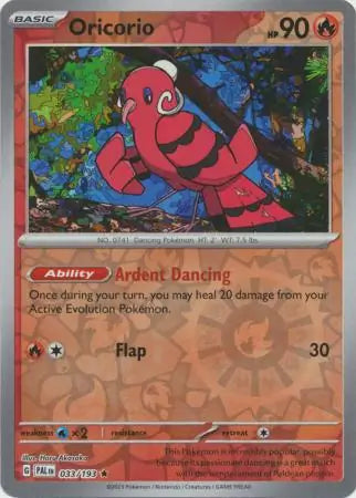 Oricorio 033/193 (SV02: Paldea Evolved)  - Reverse Holofoil | Good Games Morley
