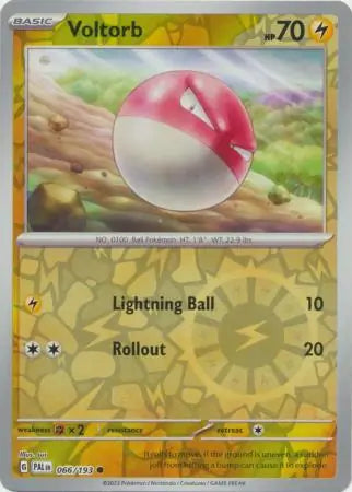 Voltorb 066/193 (SV02: Paldea Evolved)  - Reverse Holofoil | Good Games Morley
