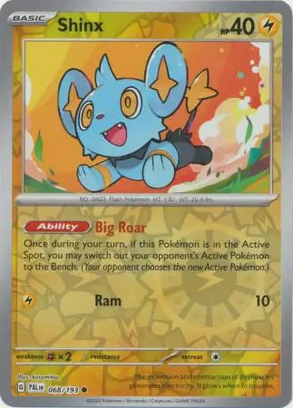 Shinx 068/193 (SV02: Paldea Evolved)  - Reverse Holofoil | Good Games Morley
