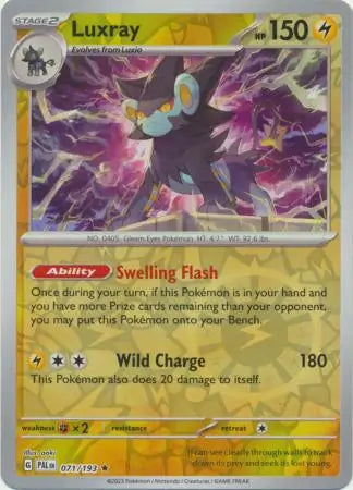 Luxray 071/193 (SV02: Paldea Evolved)  - Reverse Holofoil | Good Games Morley