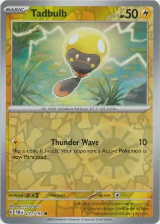 Tadbulb 077/193 (SV02: Paldea Evolved)  - Reverse Holofoil | Good Games Morley