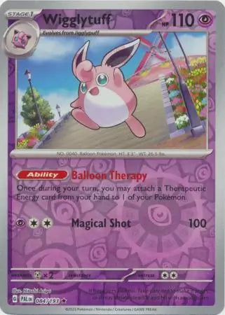 Wigglytuff 084/193 (SV02: Paldea Evolved)  - Reverse Holofoil | Good Games Morley