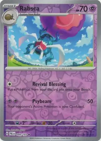 Rabsca 099/193 (SV02: Paldea Evolved)  - Reverse Holofoil | Good Games Morley