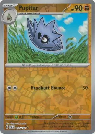 Pupitar 111/193 (SV02: Paldea Evolved)  - Reverse Holofoil | Good Games Morley