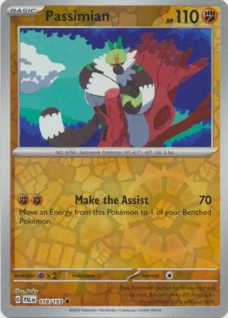 Passimian 118/193 (SV02: Paldea Evolved)  - Reverse Holofoil | Good Games Morley