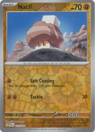 Nacli 121/193 (SV02: Paldea Evolved)  - Reverse Holofoil | Good Games Morley