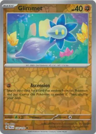Glimmet 124/193 (SV02: Paldea Evolved)  - Reverse Holofoil | Good Games Morley