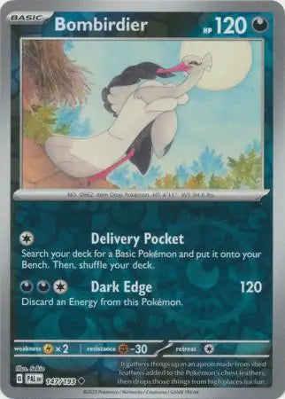 Bombirdier 147/193 (SV02: Paldea Evolved)  - Reverse Holofoil | Good Games Morley